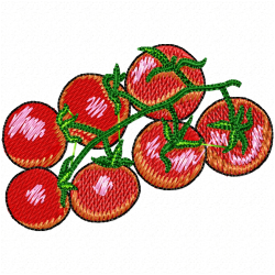 Tomato Embroidery Design 2 Tomato Embroidery Design 2